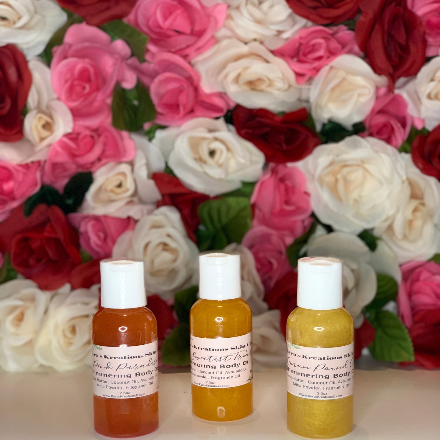 Shimmering Body Oils